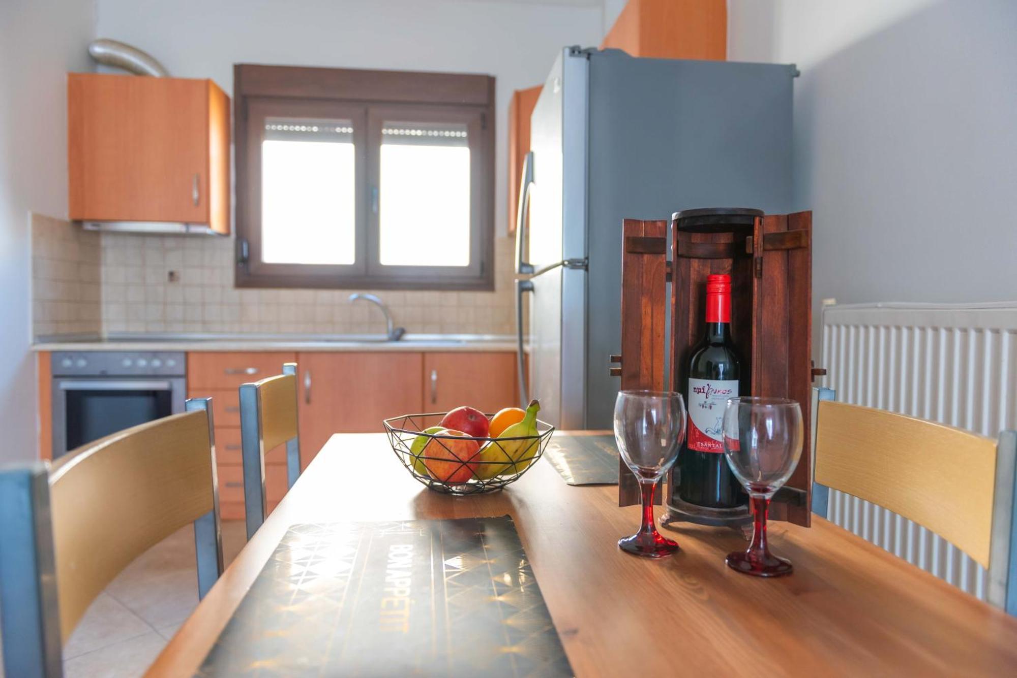 Ferienwohnung Infinity Stars Sea View Nea Kallikrateia Exterior foto