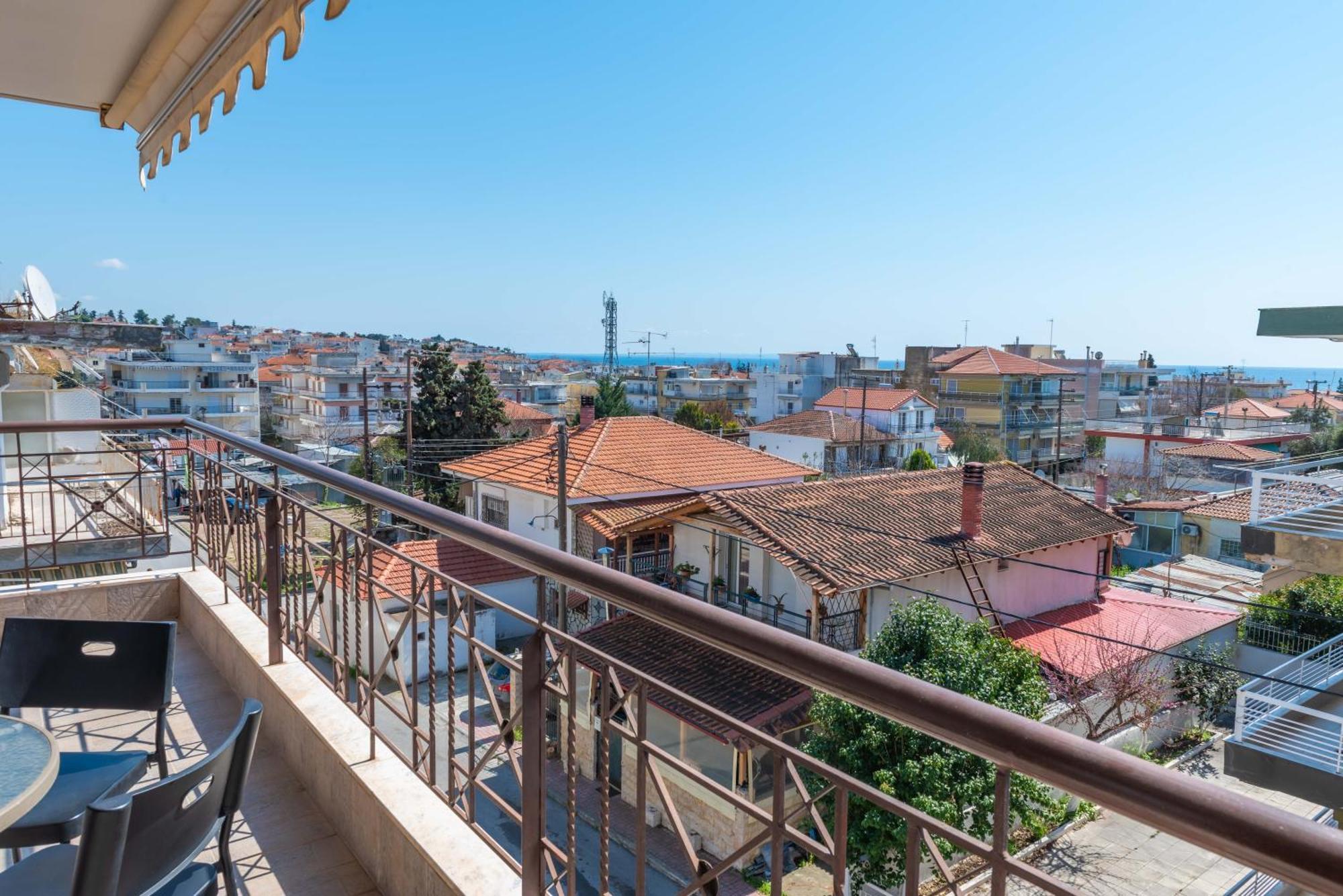 Ferienwohnung Infinity Stars Sea View Nea Kallikrateia Exterior foto
